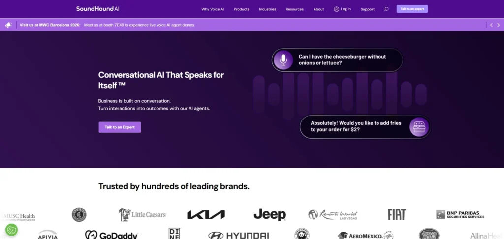 Голосовые ИИ-агенты SoundHound AI