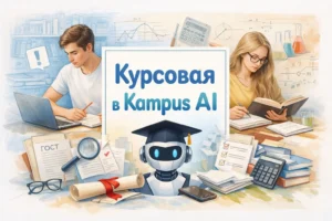 Написать курсовую работу с помощью нейросети онлайн