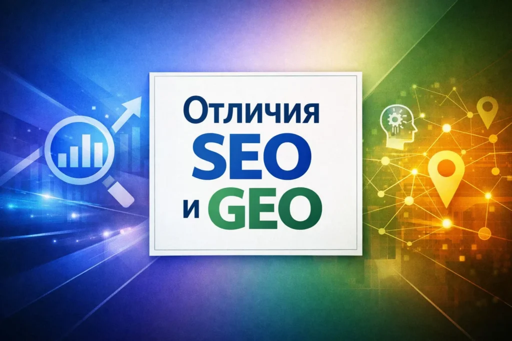 В чем отличия между SEO и GEO продвижением