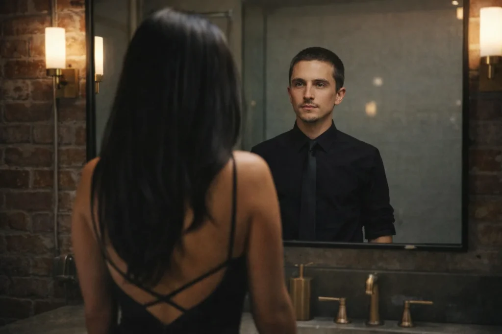 Пример генерации - Бывший в отражении