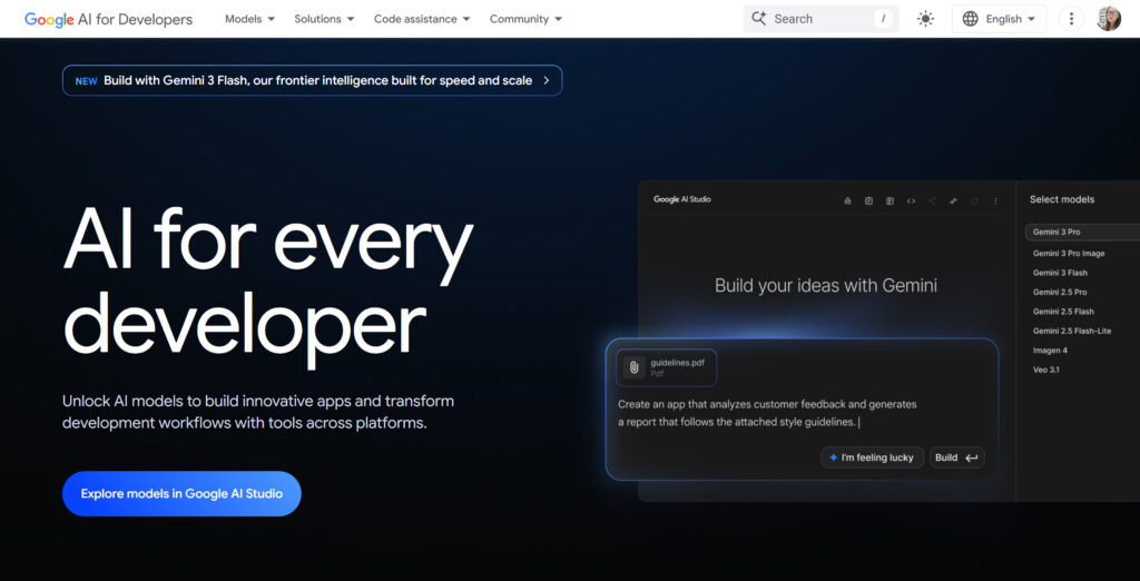 Gemini Developer API