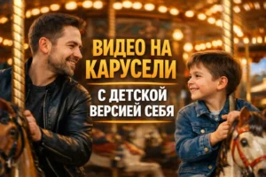 Как сделать видео с каруселью в нейросети