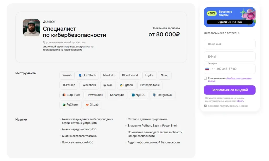 Кибербезопасность c AI - будущее резюме