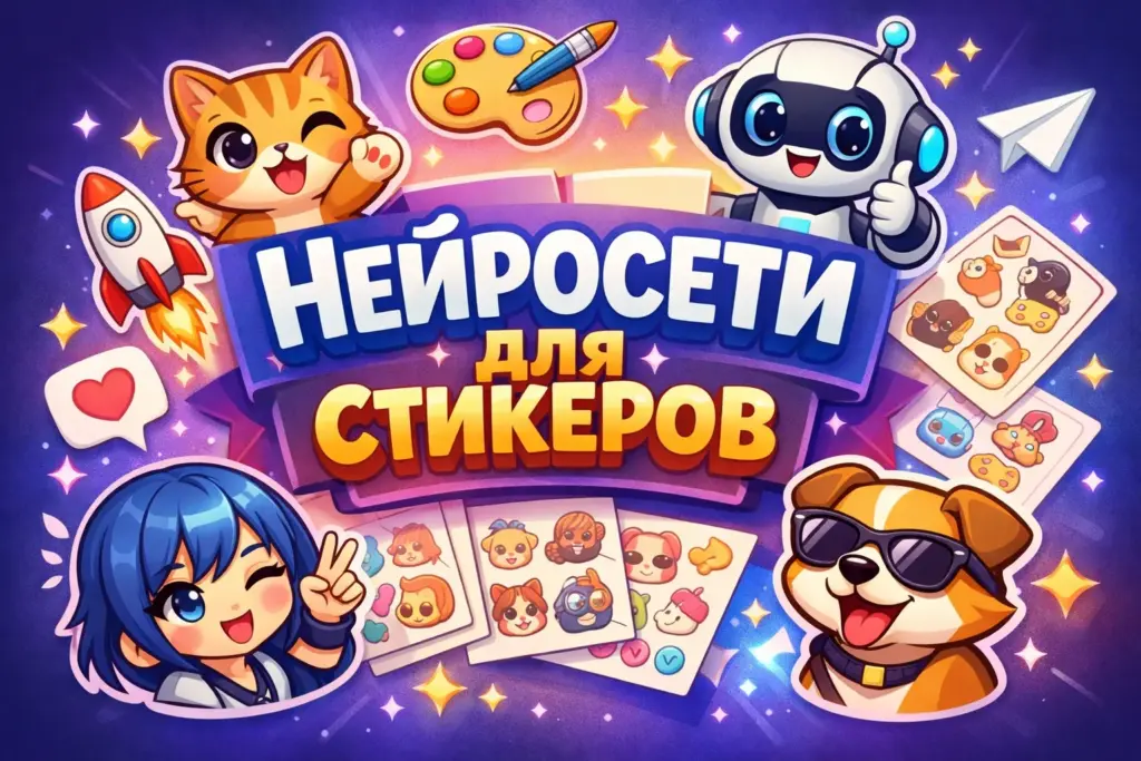 Подборка нейросетей для стикеров