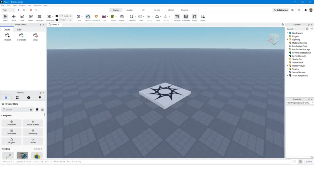 Roblox Creator Hub - разработка